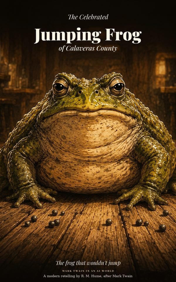 Cover of The Celebrated Jumping Frog of Calaveras County